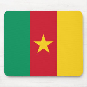 Alfombrilla De Ratón Bandera Mousepad del Camerún
