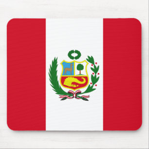 Alfombrilla De Ratón Bandera nacional de Perú
