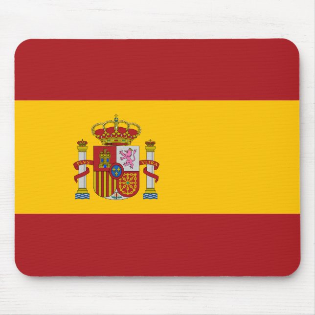 Alfombrilla De Ratón Bandera nacional Mousepad de España (Frente)