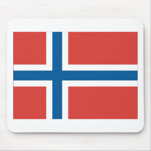 Alfombrilla De Ratón Bandera noruega