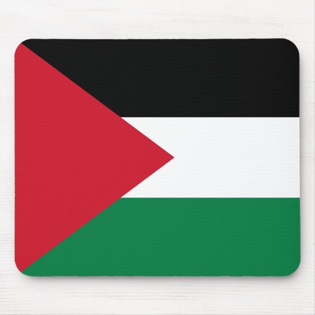 Alfombrilla De Ratón Bandera palestina (palestina) (Frente)