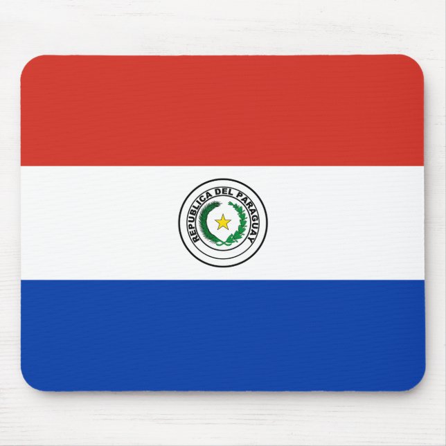 Alfombrilla De Ratón Bandera paraguaya (Frente)