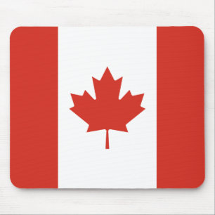 Alfombrilla De Ratón Bandera Patriótica Canadiense