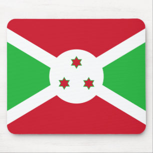 Alfombrilla De Ratón Bandera patriótica de Burundi