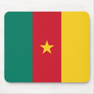 Alfombrilla De Ratón Bandera patriótica de Camerún