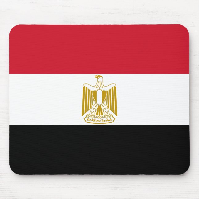 Alfombrilla De Ratón Bandera patriótica de Egipto (Frente)