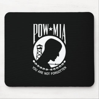 Alfombrilla De Ratón Bandera POW MIA: Soldados desaparecidos de la Guer