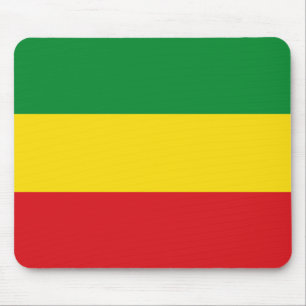 Alfombrilla De Ratón Bandera Rastafari Rasta Etíope