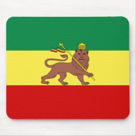 Alfombrilla De Ratón Bandera rastafari (Rastafarianismo) (Rasta)