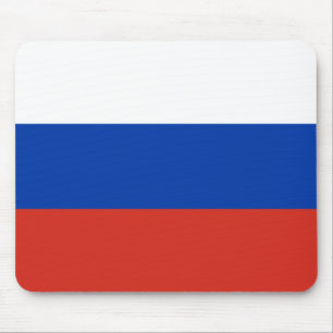 Alfombrilla De Ratón Bandera rusa (Rusia)