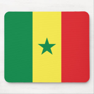 Alfombrilla De Ratón Bandera senegalesa (Senegal)