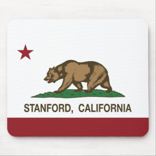 Alfombrilla De Ratón Bandera Stanford de la república de California