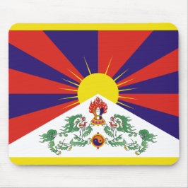 Alfombrilla De Ratón Bandera tibetana