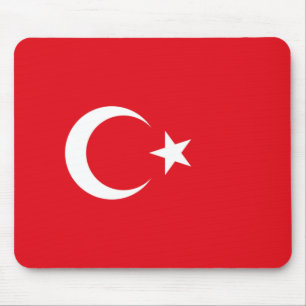 Alfombrilla De Ratón Bandera turca (Turquía)