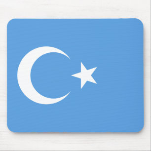 Alfombrilla De Ratón Bandera uigur del Turkestán oriental