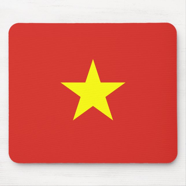 Alfombrilla De Ratón Bandera vietnamita (Vietnam) (Frente)