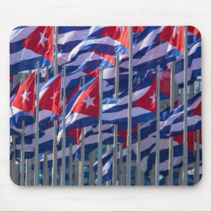 Alfombrilla De Ratón Banderas cubanas, La Habana, Cuba
