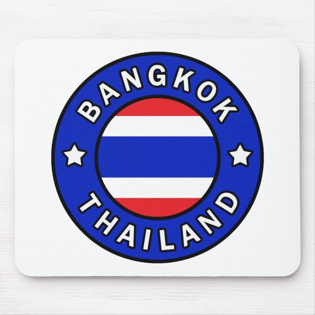 Alfombrilla De Ratón Bangkok Tailandia (Frente)