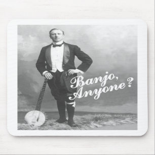Alfombrilla De Ratón Banjo cualquier persona Mousepad