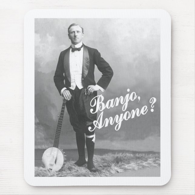 Alfombrilla De Ratón Banjo cualquier persona Mousepad (Frente)