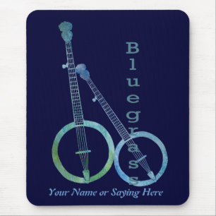 Alfombrilla De Ratón Banjos del Bluegrass