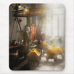 Alfombrilla De Ratón Banquero - digno de su peso en oro