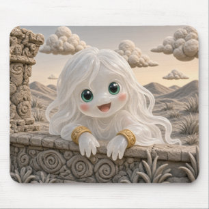 Alfombrilla De Ratón Banshee Bebé Adorable, Mitológica
