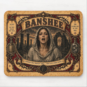 Alfombrilla De Ratón Banshee, Monstruo de Circo Antiguo
