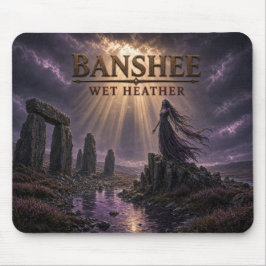 Alfombrilla De Ratón Banshee Wet Heather Realismo Oscuro