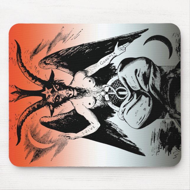 Alfombrilla De Ratón Baphomet (Frente)