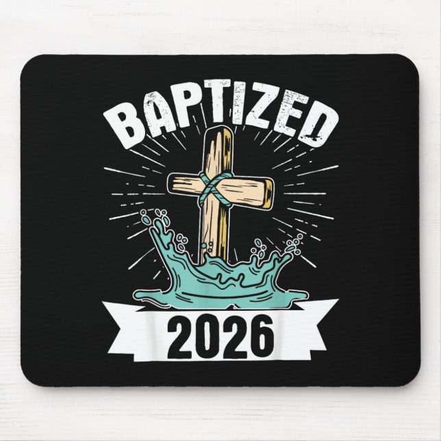 Alfombrilla De Ratón Baptized 2026  (Frente)