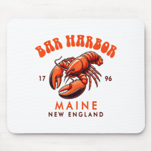 Alfombrilla De Ratón Bar Harbor Maine Nueva Inglaterra Viaje Divertido