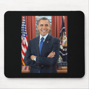 Alfombrilla De Ratón Barack Obama Foto 44º presidente Potus Patriótico
