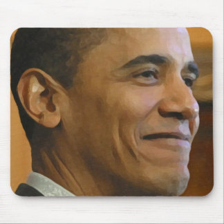 Alfombrilla De Ratón ¡Barack Obama para el presidente!