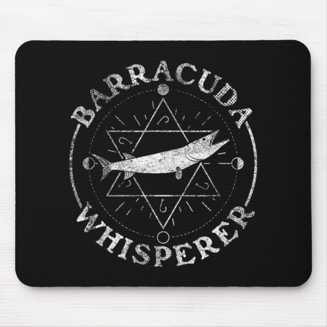Alfombrilla De Ratón Baracuda Whisperer - Barracuda  (Frente)
