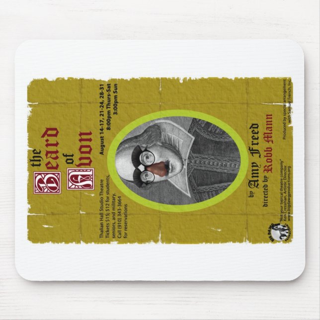 Alfombrilla De Ratón Barba de Avon Mousepad - modificado para (Frente)