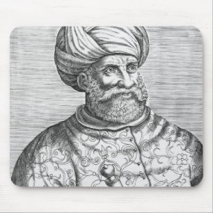 Alfombrilla De Ratón Barbarossa, ilustracion de Andre Thevet
