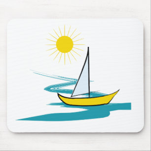 Alfombrilla De Ratón Barca de vela