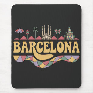 Alfombrilla De Ratón Barcelona España Europa