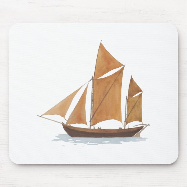 Alfombrilla De Ratón Barco (Frente)