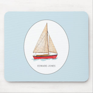 Alfombrilla De Ratón Barco acuático náutico