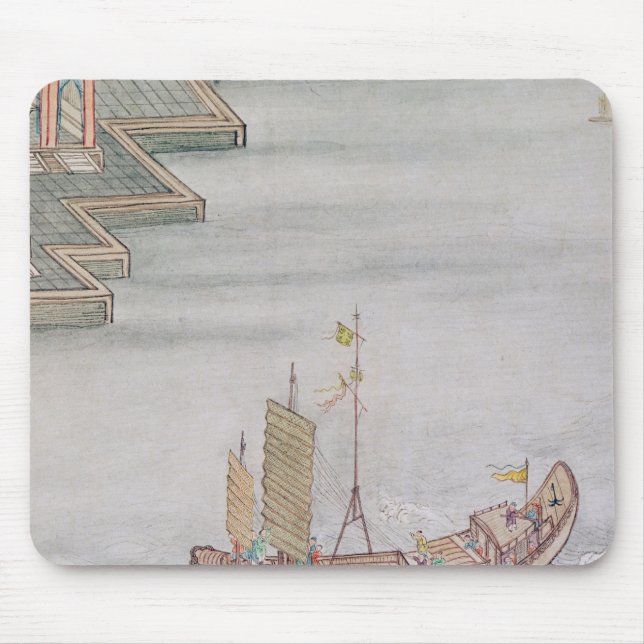 Alfombrilla De Ratón Barco chino (Frente)