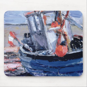 Alfombrilla De Ratón Barco con la boya roja