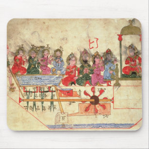 Alfombrilla De Ratón Barco con los autómatas, ilustracion