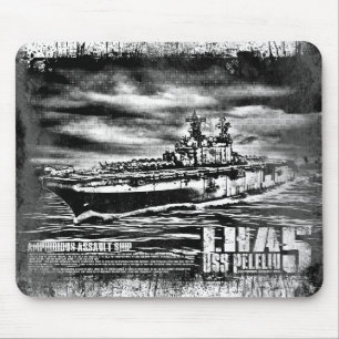 Alfombrilla De Ratón Barco de asalto anfibio Peleliu Mousepad