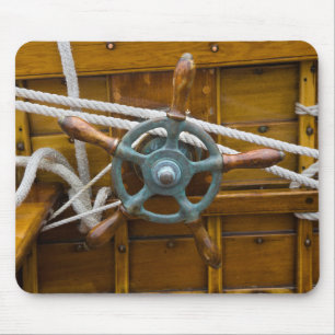 Alfombrilla De Ratón Barco de madera antiguo