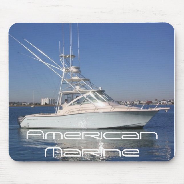 Alfombrilla De Ratón Barco Mousepad (Frente)