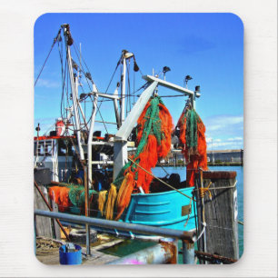 Alfombrilla De Ratón BARCO PESQUERO ~ Mousepad