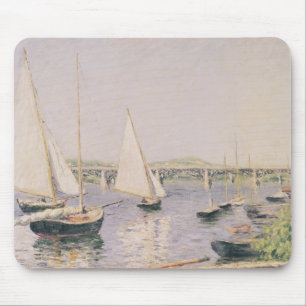 Alfombrilla De Ratón Barcos de navegación en Argenteuil, c.1888