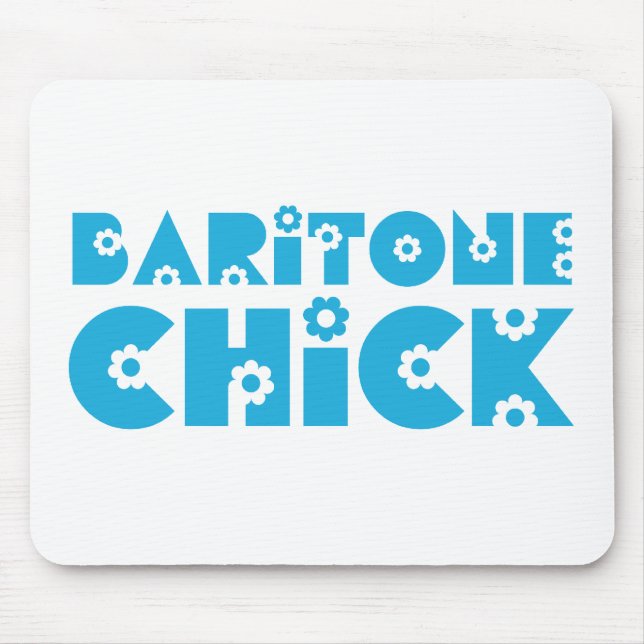 Alfombrilla De Ratón Baritone Chick (Frente)